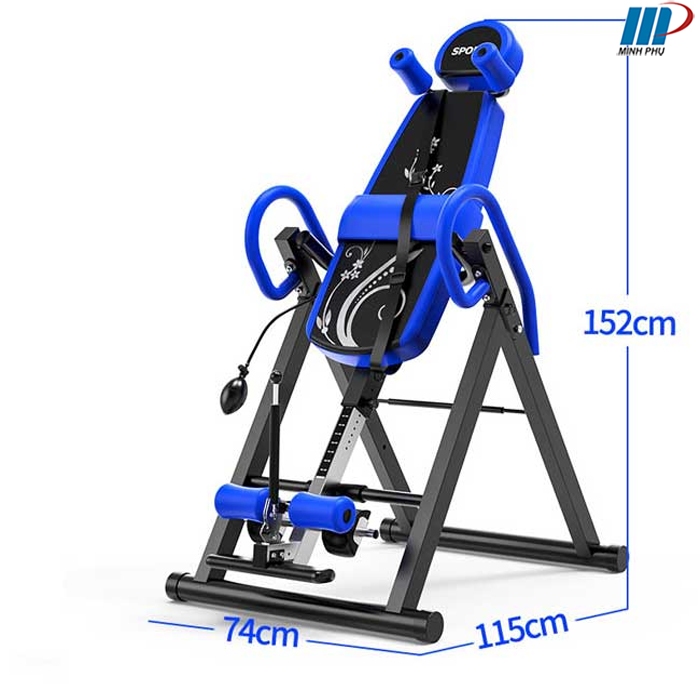 Ghế tăng chiều cao kéo giãn cột sống