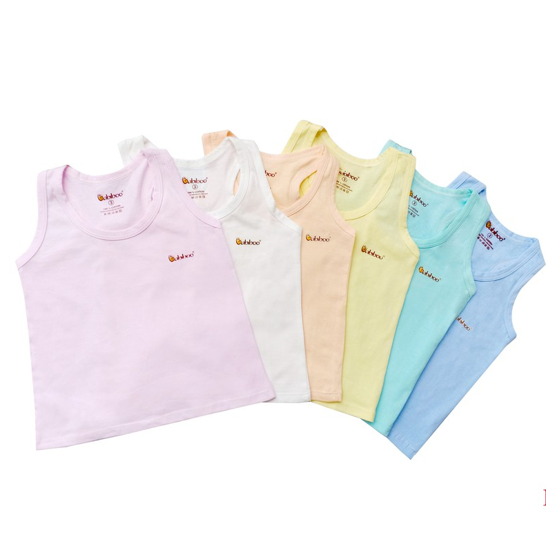 Áo ba lỗ bé trai, bé gá BABIBIBOO vải cotton mềm mại, thấm hút mồ hôi  BB34