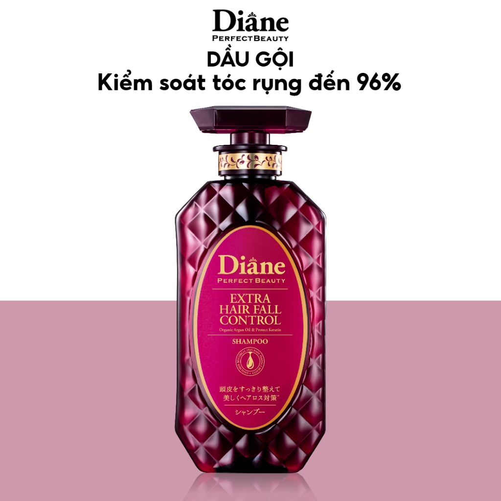 Dầu gội Kiểm Soát, Ngăn Ngừa Rụng Tóc Diane Extra Hair Fall Control 450ml/chai