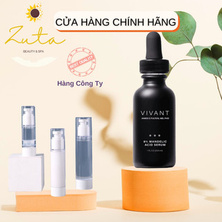 Serum Vivant Skincare 8% Mandelic Acid 3-In-1 Serum 30ml giảm mụn, lão hóa, sắc tố không đều