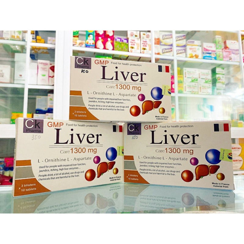Bổ gan , giải độc gan Liver Care 1300mg,nhập khẩu Pháp