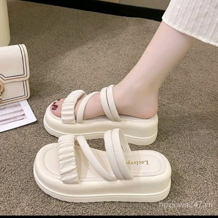 Giày sandal nữ thời trang ngọc trinh store cao 5cm chất da siêu mềm đẹp thời trang mới G229
