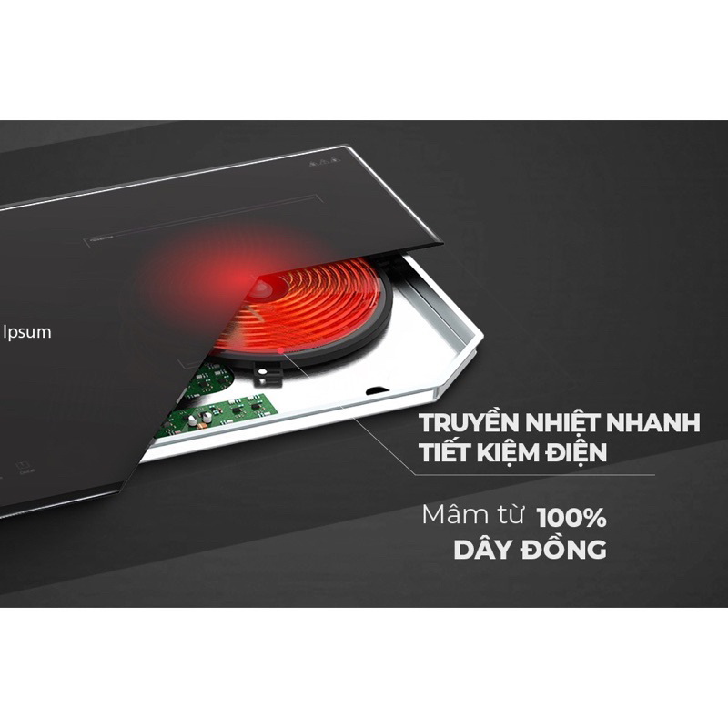 Bếp đôi điện từ SUNHOUSE SHB9101S