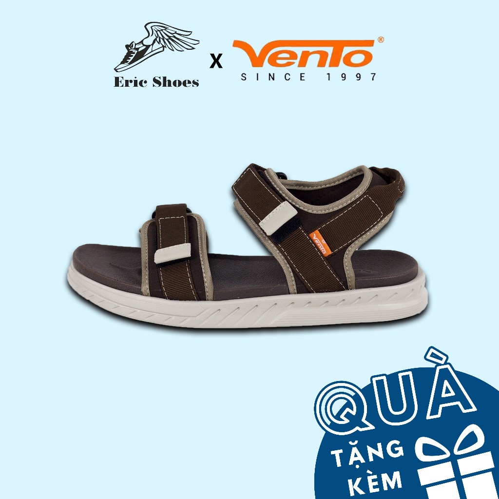 Sandal Vento chính hãng nam nữ SD-NB147 Hayate, Dép quai sau nam nữ đế bằng đi học
