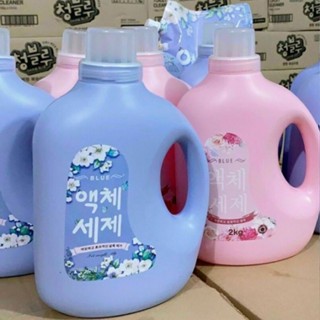 Nước Giặt Xả Blue Hàn Quốc Hương Thảo Mộc Chính Hãng 2000ML ,Nước giặt lưu giữ hương thơm phù hợp với mọi loại da