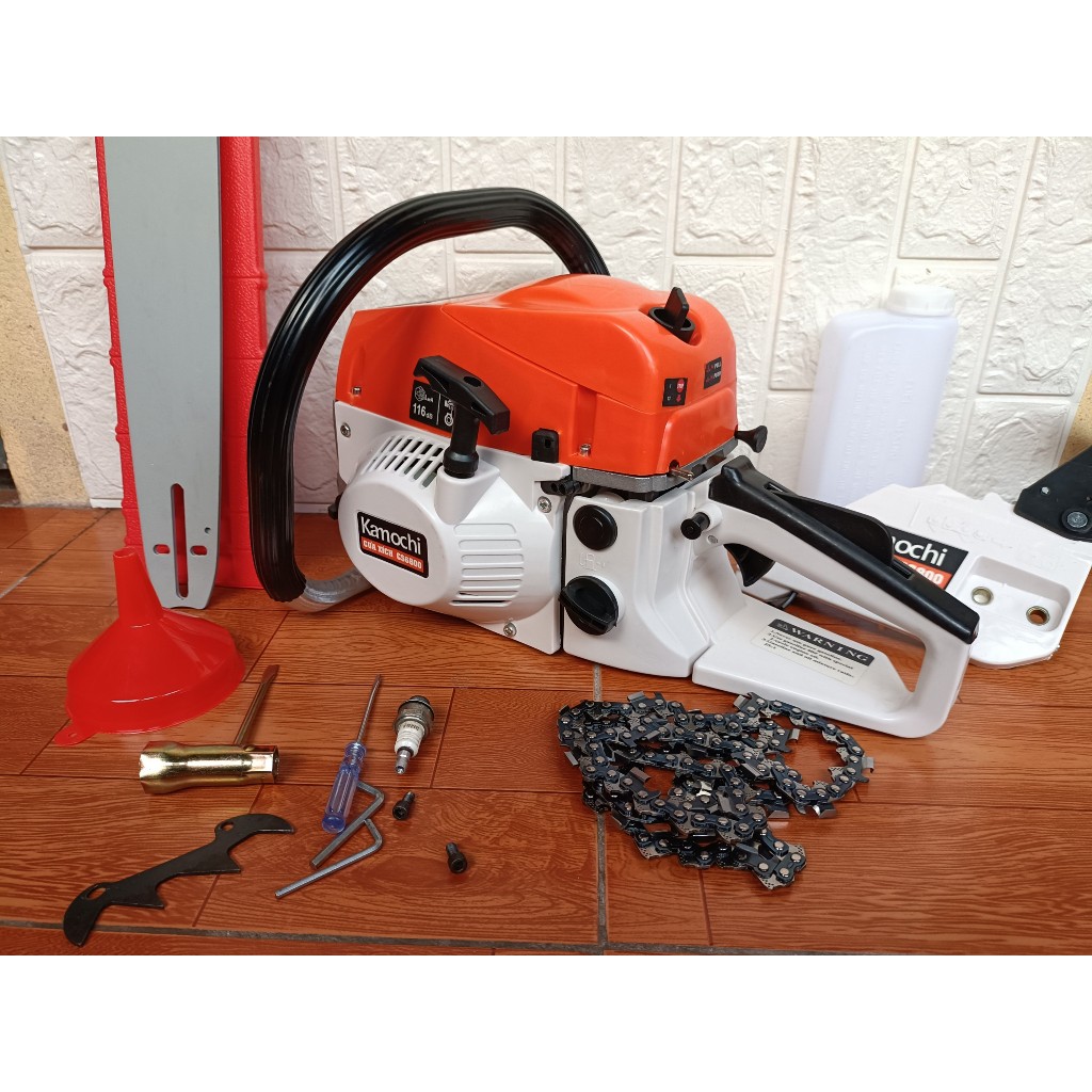 Máy Cưa Xích Chạy Xăng Kamochi CS6800 Mẫu mới