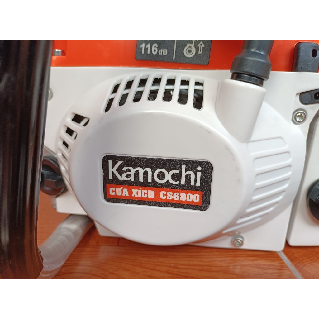 Máy Cưa Xích Chạy Xăng Kamochi CS6800 Mẫu mới