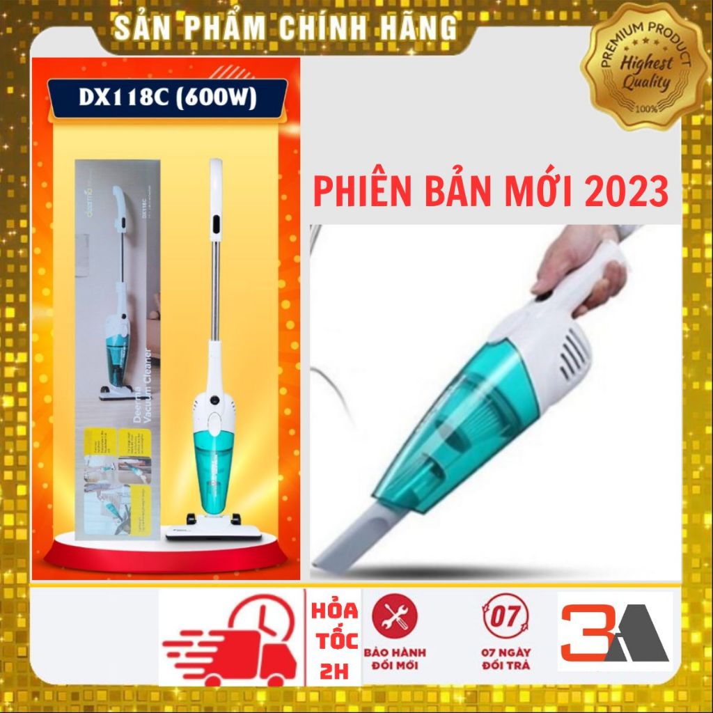 Máy hút bụi cầm tay DX118C  / DX115C  gia đình gia dụng 3 in1 đa năng - Hàng Chính Hãng
