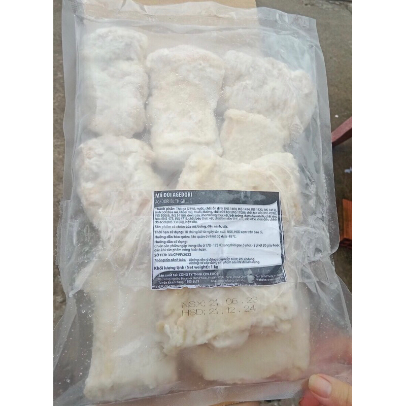 ĐÙI GÀ RÁN CP 1,4kg- Siêu tiện lợi, không cần rã đông, chỉ mất 2-3 phút để chế biến