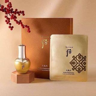 Mặt nạ vàng whoo - whoo radiant regenerating gold concentrate mask