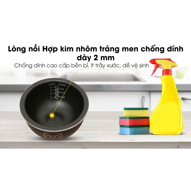 Nồi cơm điện cơ Mini Tefal RK224168 - 0.7L 300W, Cao Tần 0.7 lít RK604165