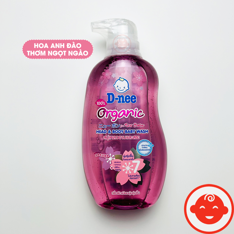 Sữa tắm gội toàn thân DNEE 380ml THÁI LAN cho bé