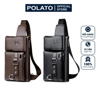 Túi đeo chéo nam WEIXIER 8117 , túi da nam cao cấp phong cách hàn quốc phù hợp đi chơi đi học