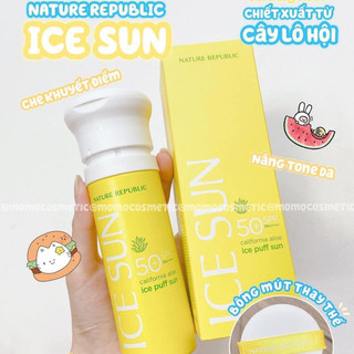 [Mẫu mới] Kem chống nắng Nature Republic Ice Sun SPF50 PA+++
