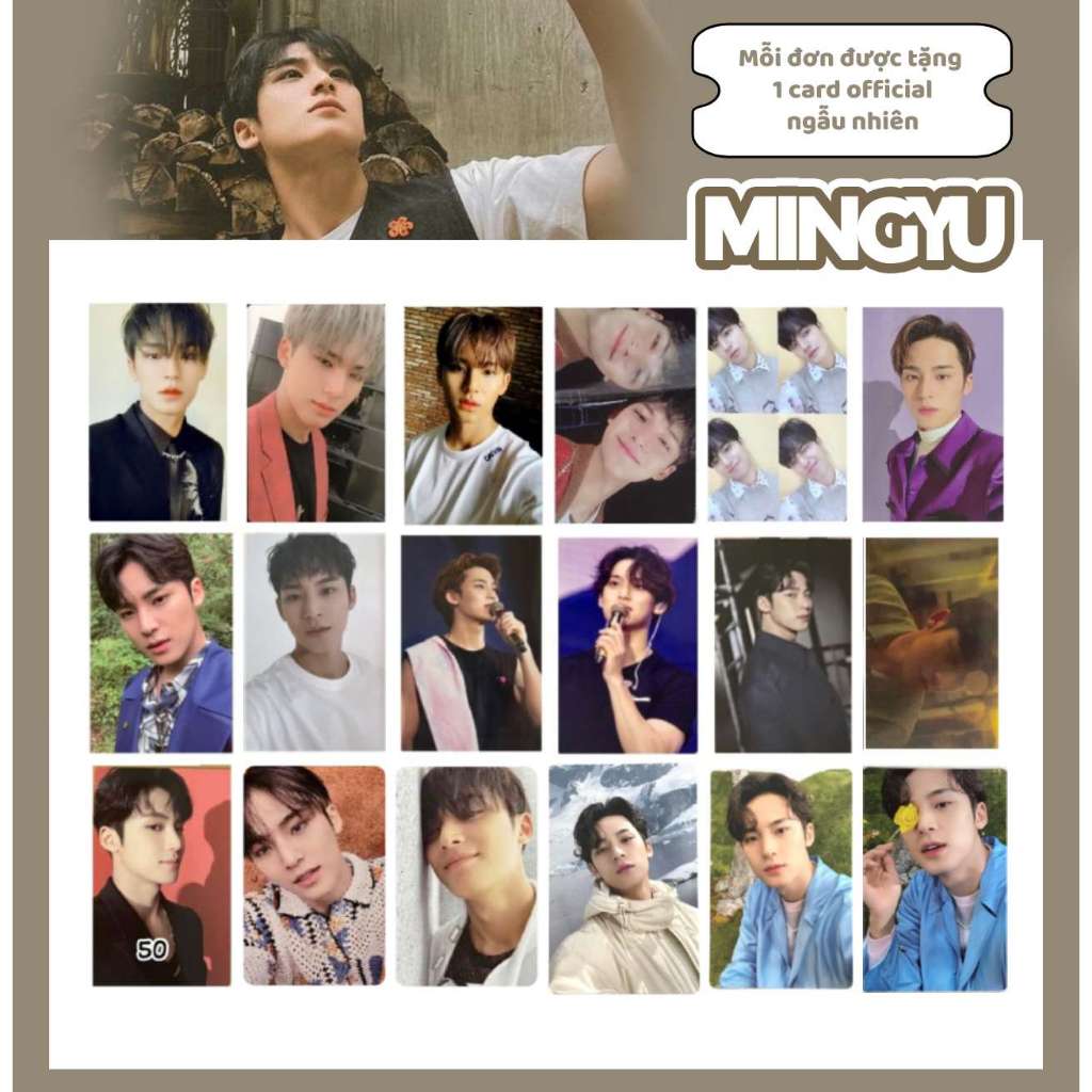 Bo góc anh Mẫn Khuê SEVENTEEN Mingyu