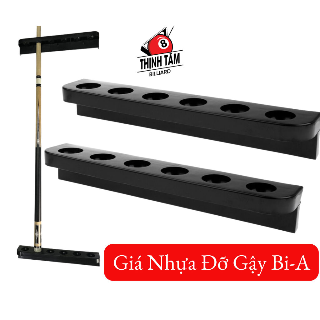 Giá Đỡ Cơ Bida, Giá Nhựa Để Gậy Bi-A dành cho CLB [ GIÁ NHỰA ĐỠ GẬY ]