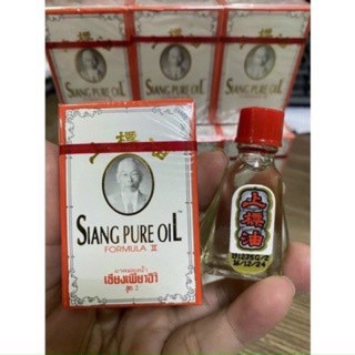 Dầu gió ông già siang pure oil thái lan 3ml