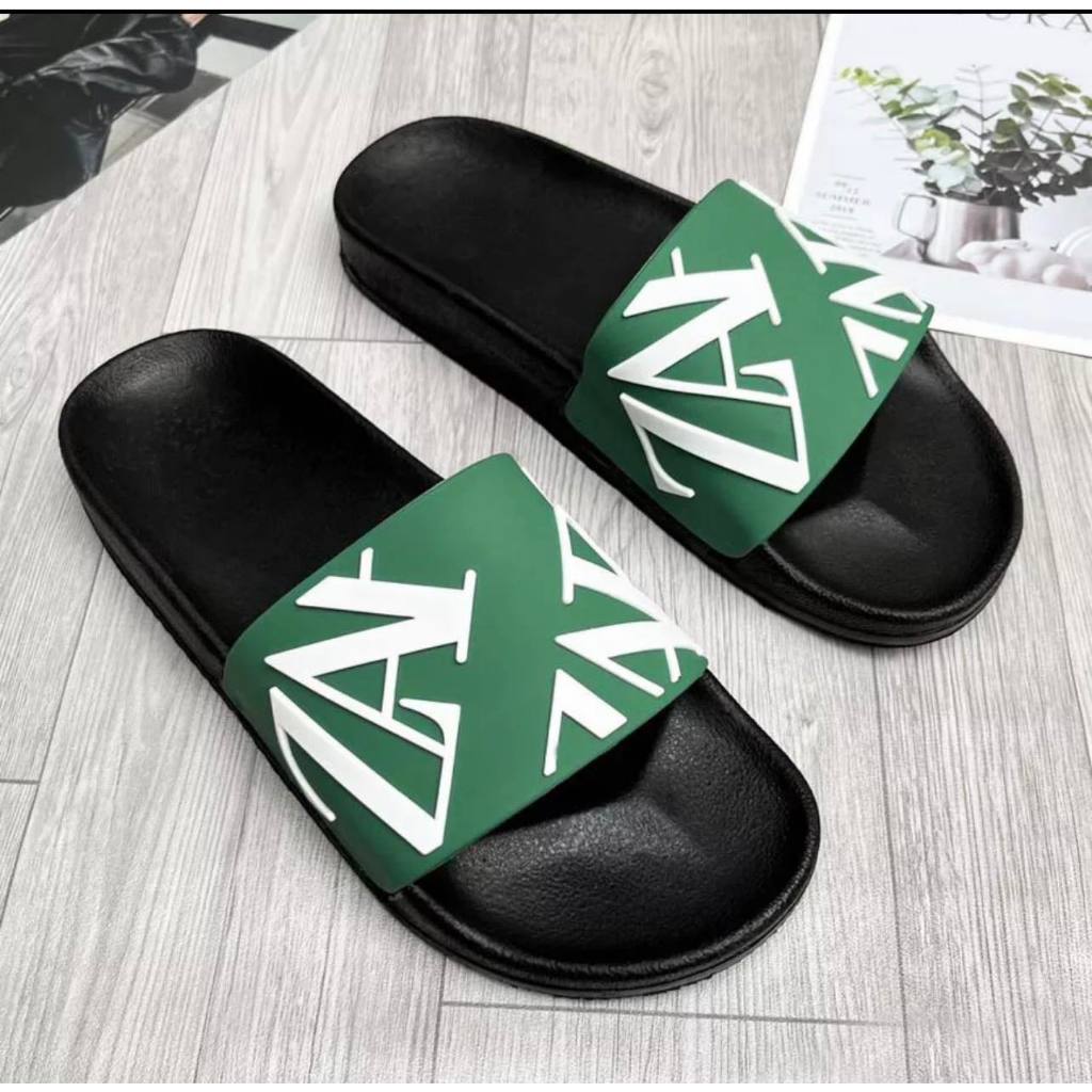 Dép quai ngang, dép nam, mẫu dép đi bền êm chân, dép Zara dáng đẹp giá hạt dẻ