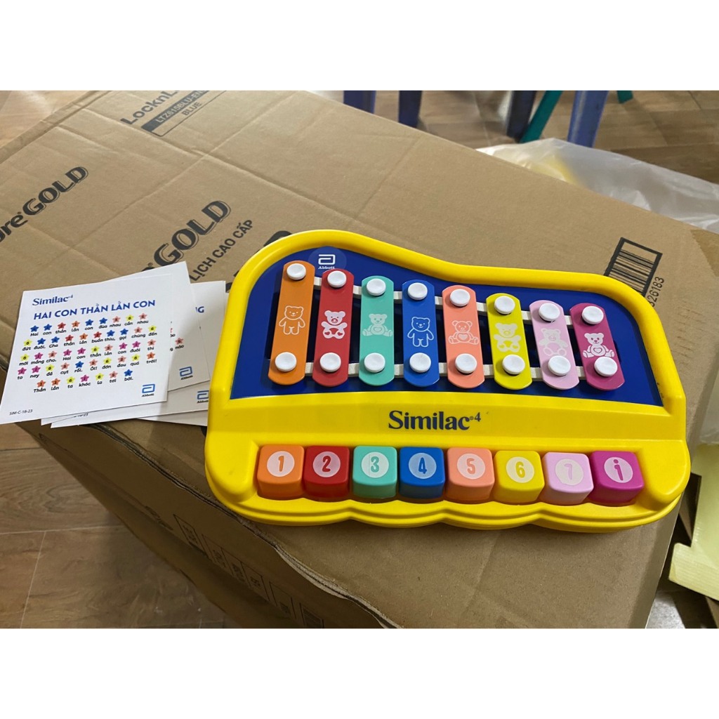 ĐỒ CHƠI ĐÀN TƠ RƯNG SIMILAC IQ QUÀ TẶNG TỪ SỮA SIMILAC