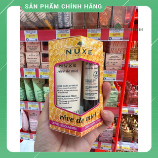 Set Son Dưỡng Nuxe và Kem Dưỡng Tay Nuxe mẫu mới