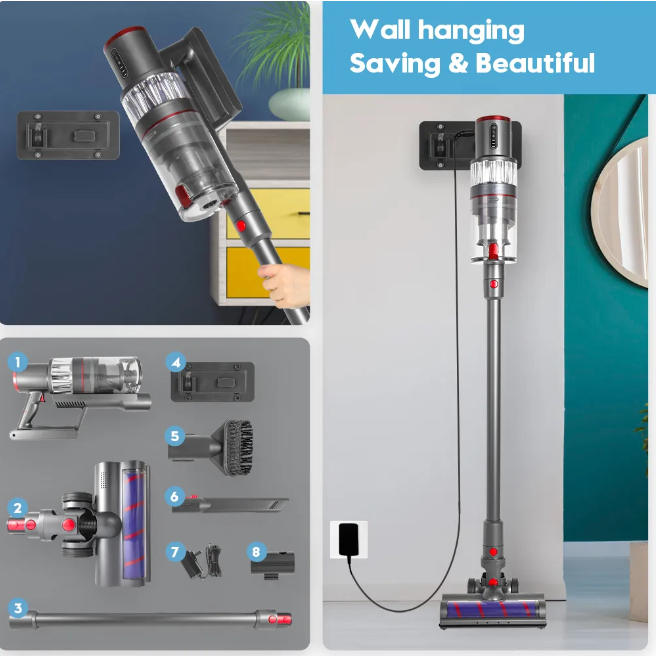 Hàng sẵn✨ Phiên bản mới 2023 Máy hút bụi không dây V-series V20 PRO  Máy hút bụi cầm tay không dây khô