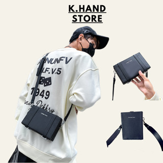 Túi đeo chéo hình hộp chữ nhật nam nữ nhật phong cách Hàn Quốc [SẴN HÀNG]