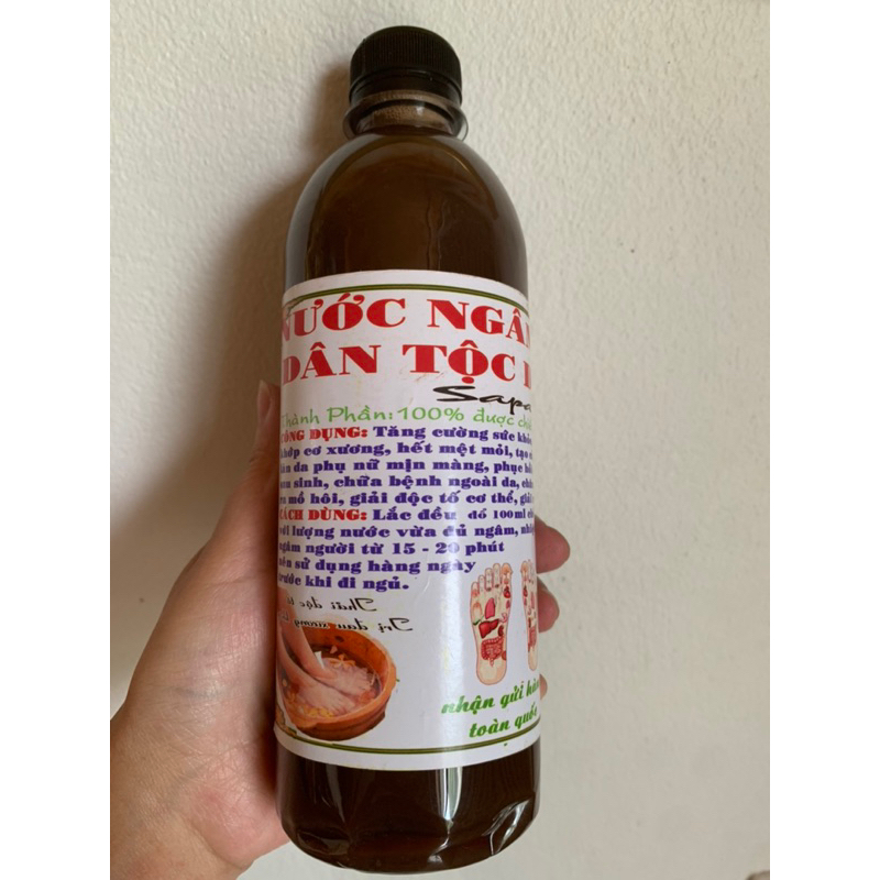 Nước Ngâm Chân Dân Tộc Dao Đỏ Sa Pa