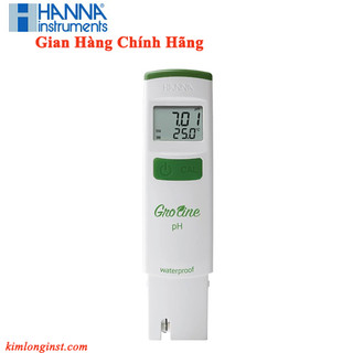 Máy Đo PH mã HI98118 thương hiệu: Hanna Instruments thang đo: 0 đến 14 pH dùng trong thủy canh