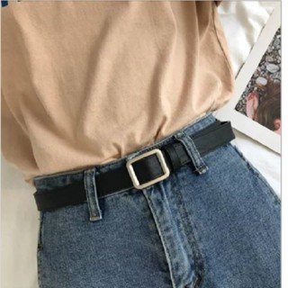 Thắt lưng nữ khóa vuông, dây đai nữ mix quần tây cực xinh