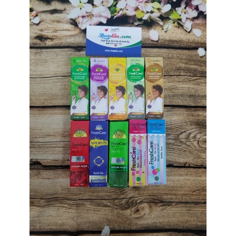 Dầu bi lăn Herborist Indonesia 10ml