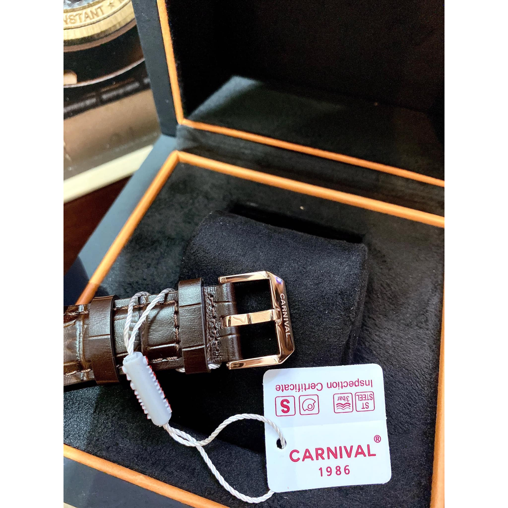 Đồng Hồ Cơ Nam Carnival Nautilus 8018G Chính Hãng