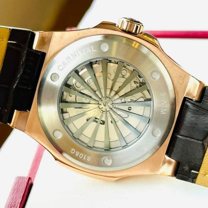 Đồng Hồ Cơ Nam Carnival Nautilus 8018G Chính Hãng