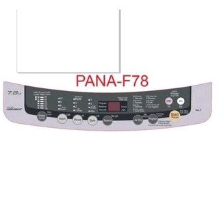 Tem bảng điều khiển máy giặt Panasonic Beat NA-F78B2
