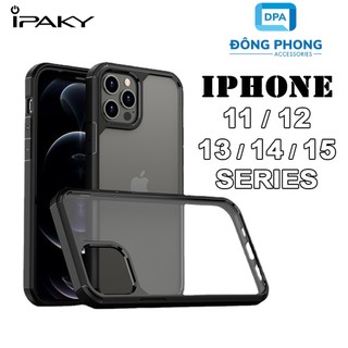 Ốp Lưng Chống Sốc Cho iPhone 11, 12, 13, 14, 15 Series iPaky Chính Hãng