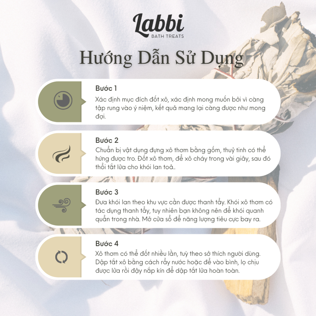 Xô thơm trắng & Bạch đàn  - Tiếp thêm sinh lực