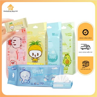 Combo 8 gói khăn ướt mini bỏ túi
