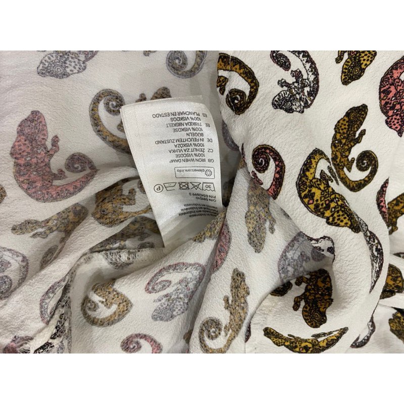 Sơ mi h&m auth sz 34