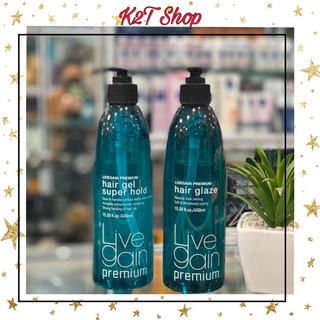 Gel vuốt tóc mềm, cứng Livegain 450ml