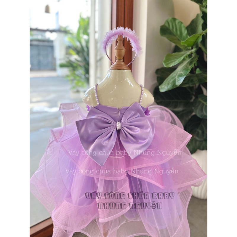 Váy cho bé hoa cước