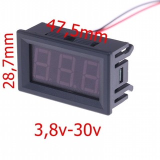 đồng hồ đo vôn 3,8-30v