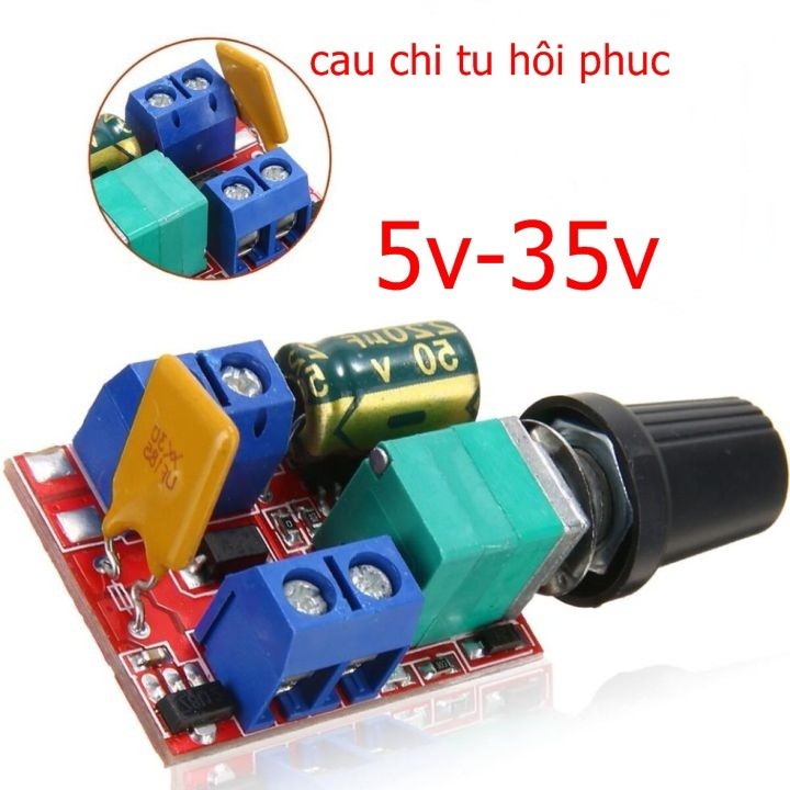 mạch điều tốc motor