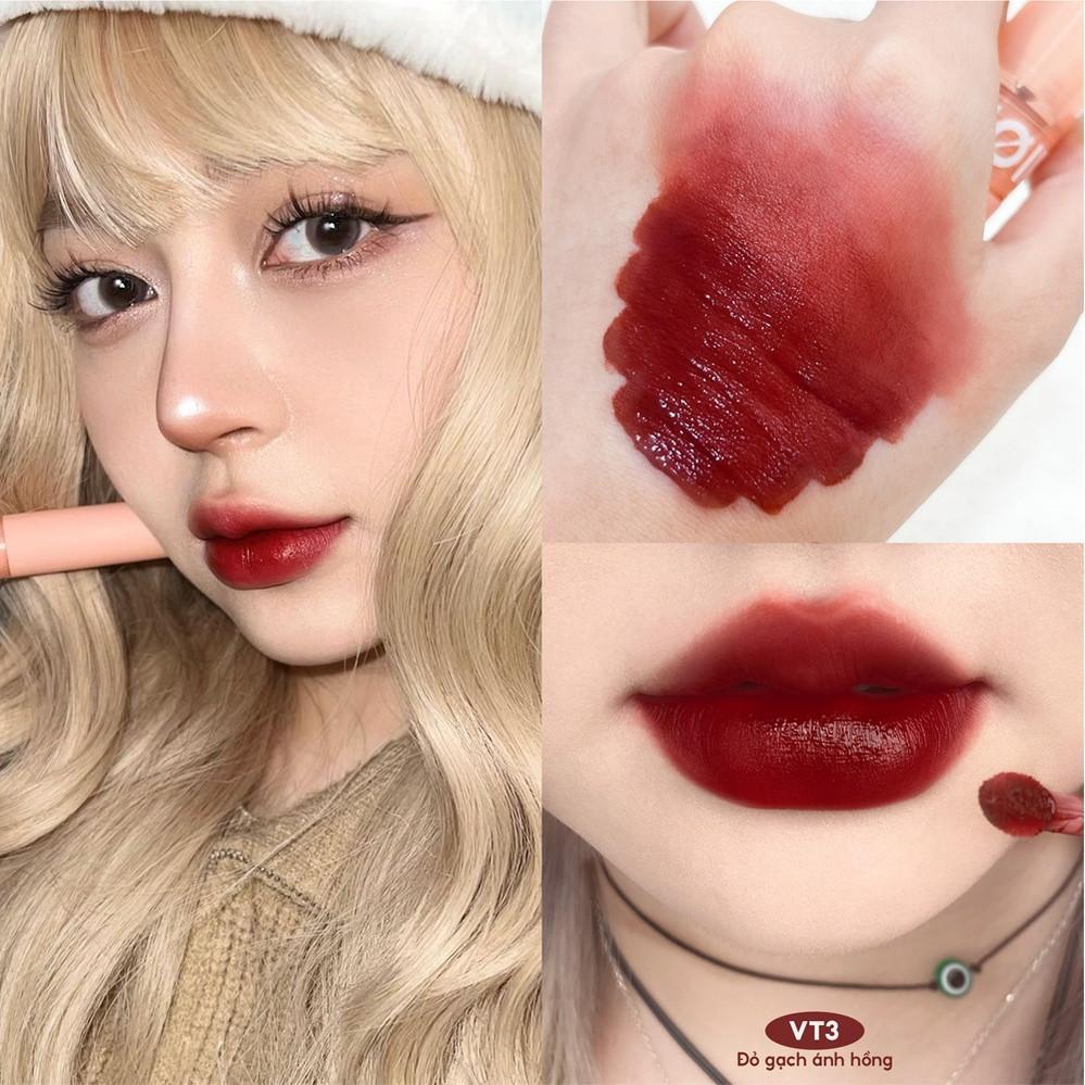 Combo 2 Son Tint Bóng FOIF Juicy Fit Tint 3g + Son Kem Lì FOIF Daily Velvet Tint 3g