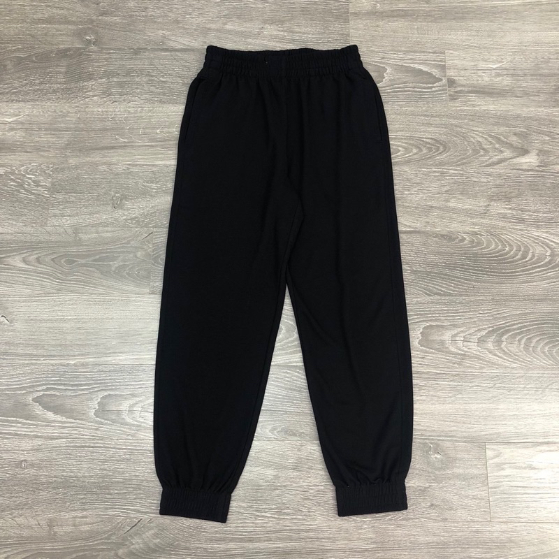 AnDi.vnxk Quần jogger nữ thun dây rút có túi