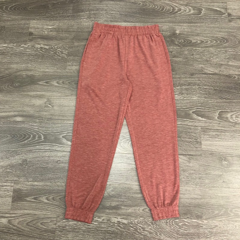 AnDi.vnxk Quần jogger nữ thun dây rút có túi