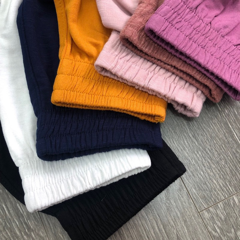 AnDi.vnxk Quần jogger nữ thun dây rút có túi