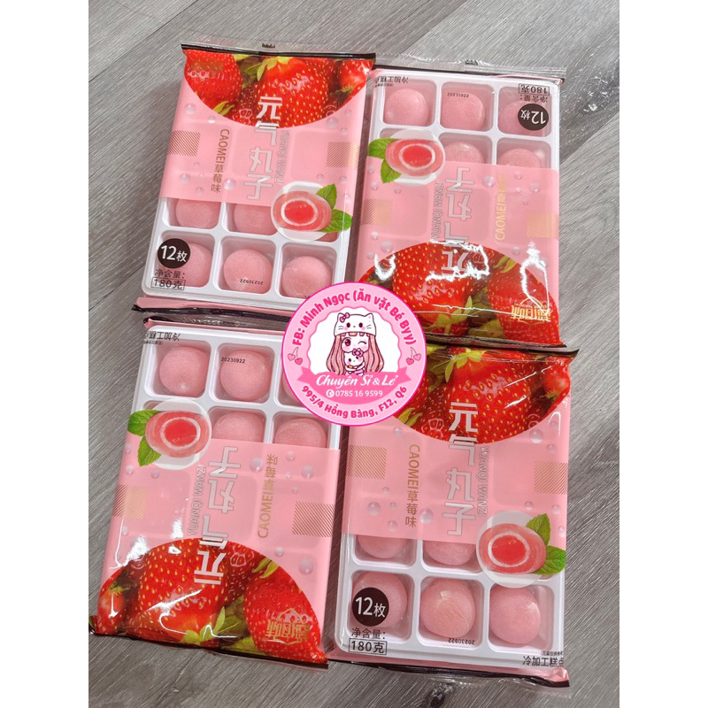 Mochi SUPER FLAVOR vị Dâu