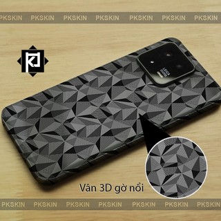 Miếng dán skin 3M dán full viền cho xiaomi 11 , mi 11 lite , mi 11 ultra ,mi 11 pro , mi 11T