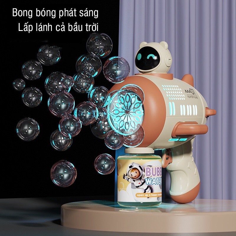 ĐỒ CHƠI NGOÀI TRỜI- SÚNG BẮN BONG BÓNG HÌNH VŨ TRỤ