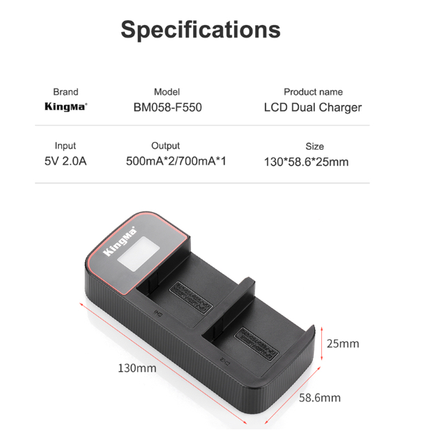 Bộ Kit Pin Kingma NP-F970