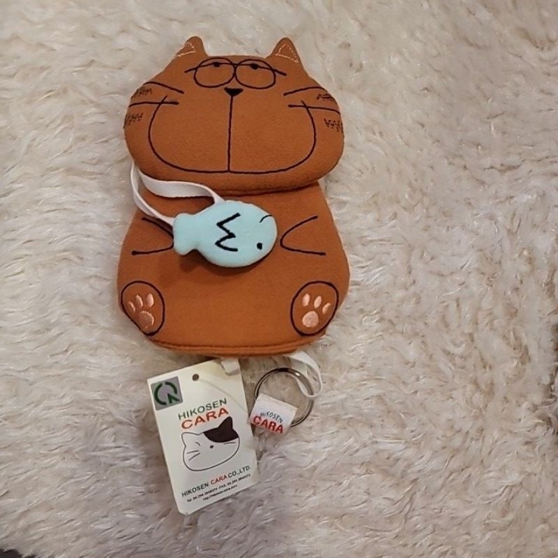 Móc khóa mèo ngố Hikosen